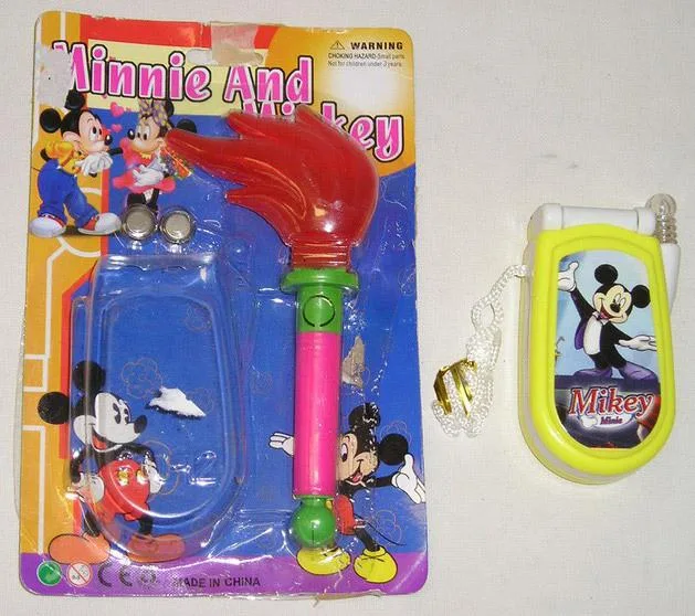 Telefono cellulare giocattolo (MINNIE AND MIKEY)