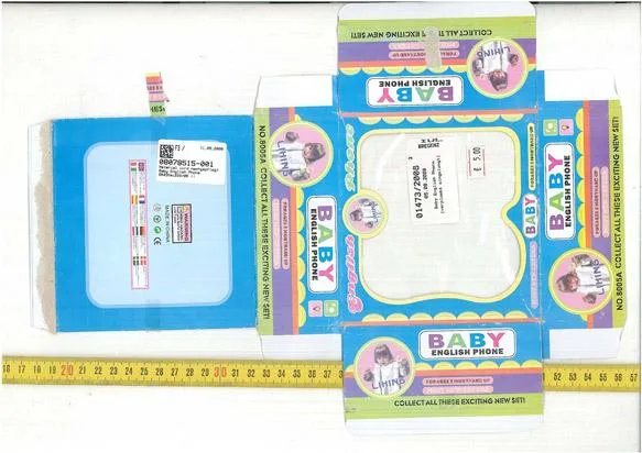 Telefono giocattolo di plastica (Baby English Phone)