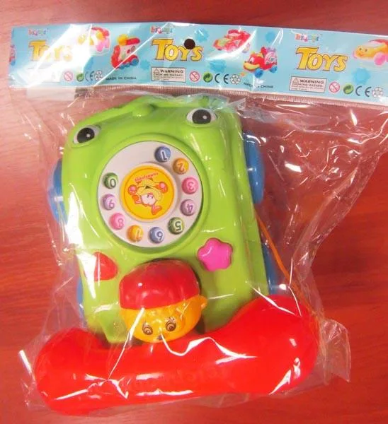 Telefono giocattolo pull-along (bionyi)