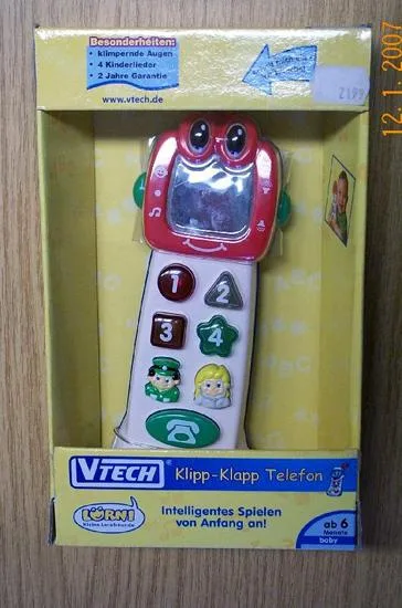 Telefono giocattolo (V Tech)