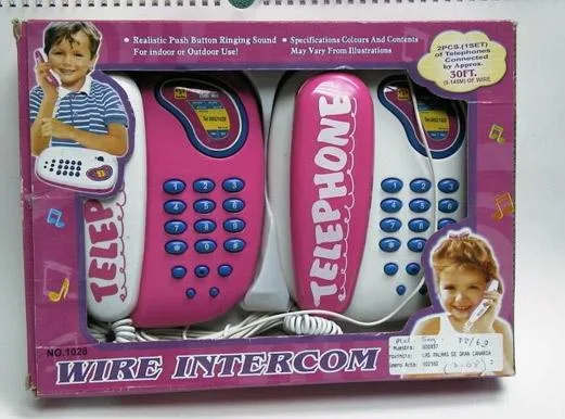 Telefono giocattolo (WIRE INTERCOM)