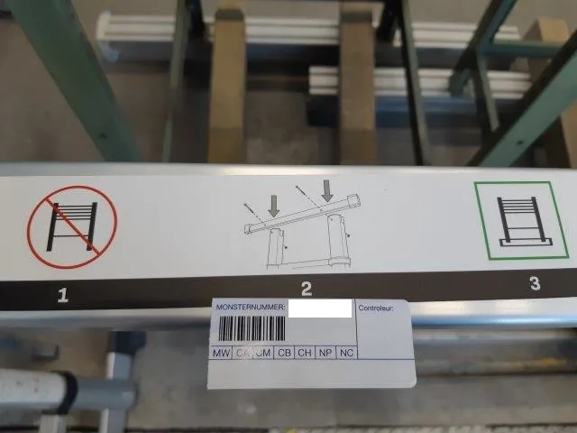 Scaletta «Telescopic Ladder 3.8M» — foto 5 dell'alert A12/00450/22