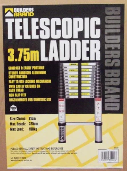 Scaletta in alluminio «Telescopic ladder» — foto 1 dell'alert A12/1374/16