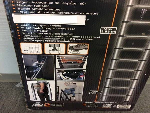 Scala telescopica «Telescopic ladder - Giraffe 3.88» (Batavia)