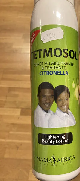 Lozione per l'alleggerimento della pelle «Temosol Super Eclaircissante &amp; Traitante Citronella» (Mama Africa Cosmetics)