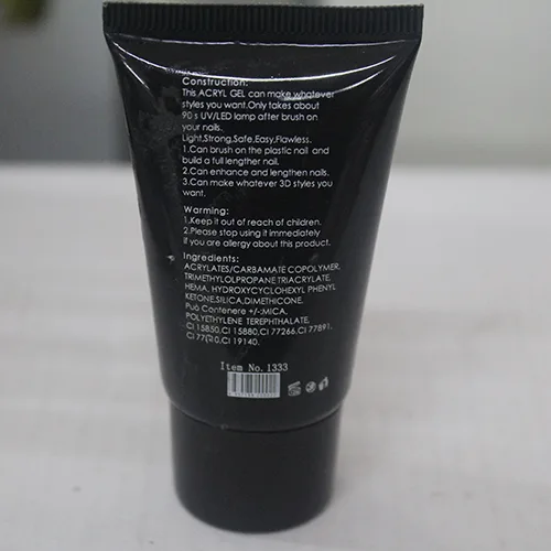 Vernice per unghie «Temperature acrylic gel poly gel» — foto 2 dell'alert SR/01915/25