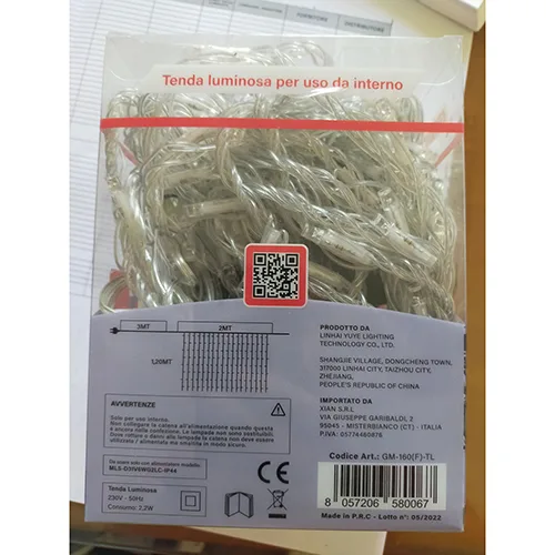 Catena di illuminazione «Tenda luminosa led» — foto 3 dell'alert SR/00819/25