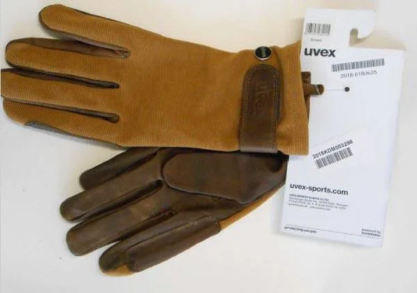 Guanti da equitazione in pelle «tensa light» (Uvex)