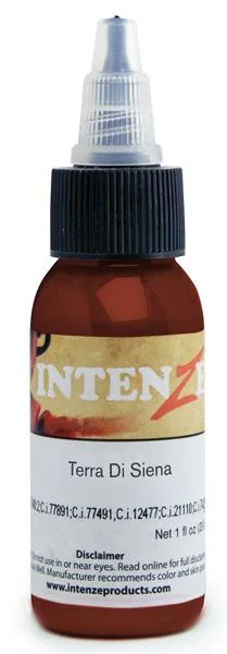 Inchiostro del tatuaggio «Terra Di Siena» (Intenze)