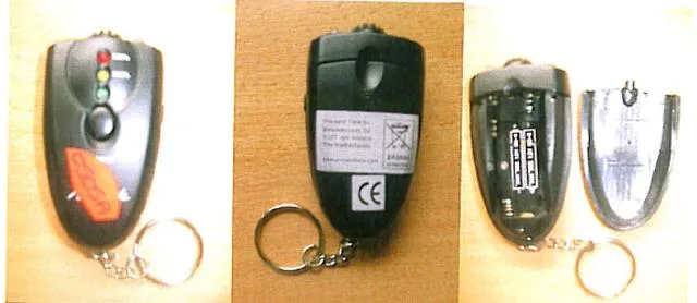 Tester dell'alcool & #13; & #13; — foto 1 dell'alert 0693/11