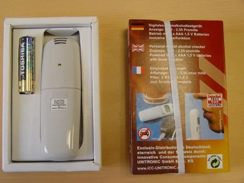 Tester di alcool – Tester di alcool "componenti innovativi per consumatori" — foto 2 dell'alert 0502/07