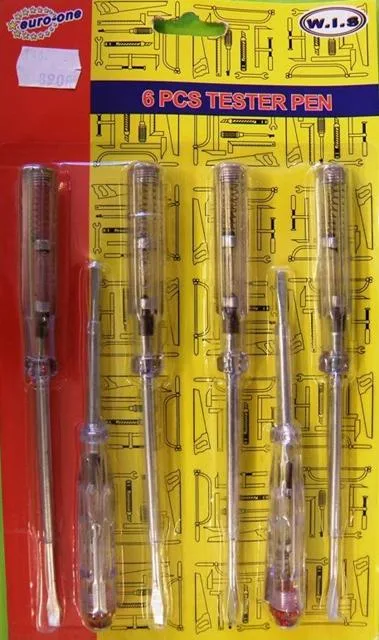 Tester di tensione impostato "6pcs Tester Pen" 
 & #13; — foto 1 dell'alert 0815/11