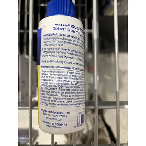 Prodotti per la pulizia delle armi «Tetra Gun Triple Action clean, lubricate & protect» — foto 4 dell'alert SR/01469/26