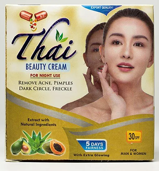 Crema schiarente per la pelle «Thai Beauty Cream for Night Use» — foto 2 dell'alert A12/01047/21