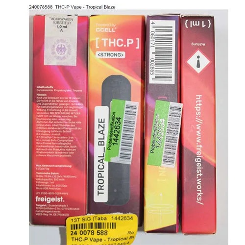 Sigaretta elettronica «THC.P Vape, H4CBD Vape» — foto 4 dell'alert A12/02062/24