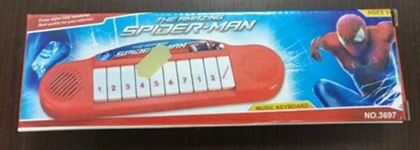 Tastiera musicale «The Amazing Spider-Man Music Keyboard» (Unknown)