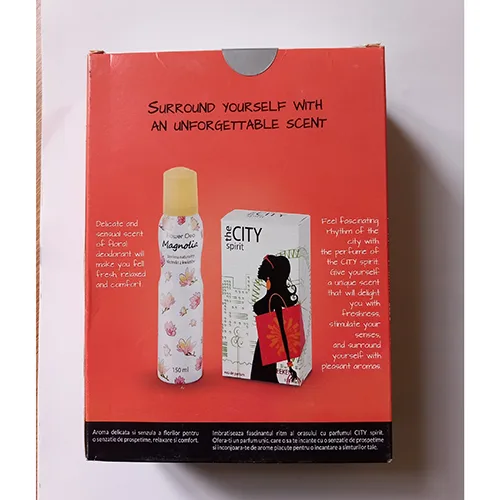 Profumo e deodorante «The City Spirit» — foto 3 dell'alert A12/01132/24