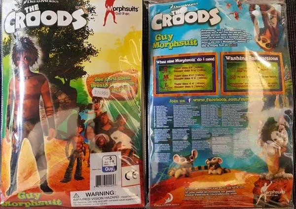 Costume di fantasia-vestito «The Croods» (Morphsuits / DreamWorks)