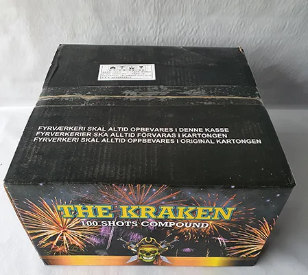 Fuochi d'artificio «The Kraken - 100 shot compound» — foto 5 dell'alert A12/00303/22