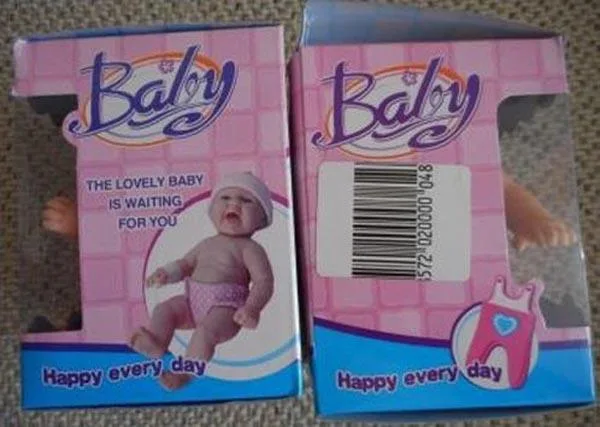 Bambola di plastica «THE LOVELY BABY» — foto 2 dell'alert A12/0055/18