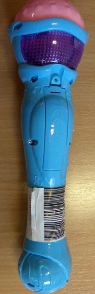 Microfono giocattolo «THE MICROPHONE» — foto 2 dell'alert A12/1653/19