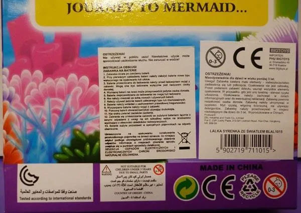 Bambola di plastica «The Mini Mermaidst» — foto 3 dell'alert A12/0766/18