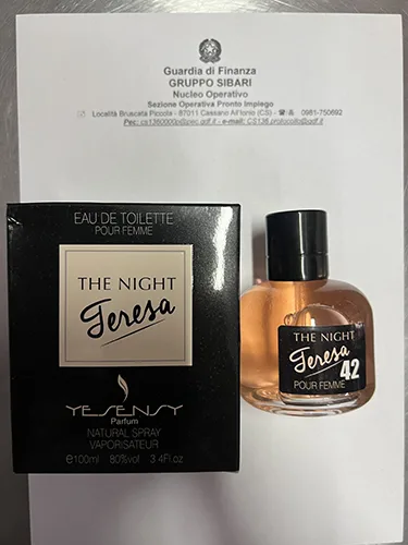Eau de toilette «The night - Teresa» (YESENSY)