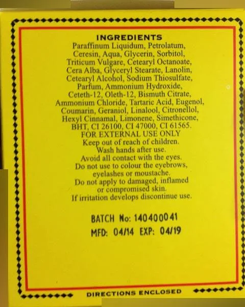 Tintura per capelli pomade «The Original» — foto 1 dell'alert A12/0920/16