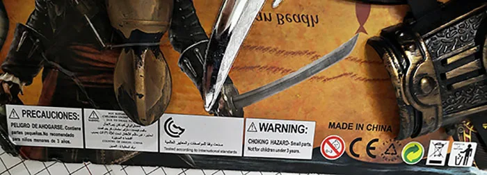 Set di arco giocattolo e freccia «THE PIRATES - Power weapons» — foto 5 dell'alert A12/01819/21