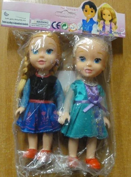 Set bambole di plastica «The Pretty girl» (Tasso)
