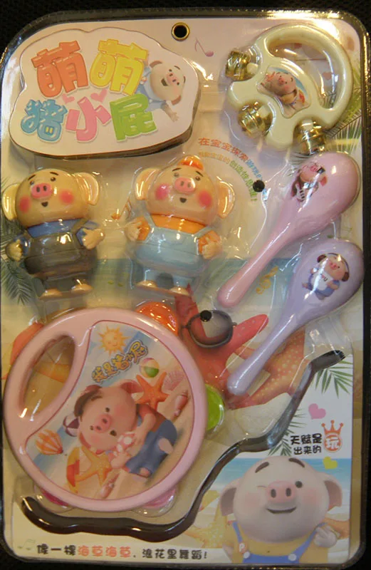 Set di strumenti musicali giocattolo «The product contains Chinese inscriptions.»
