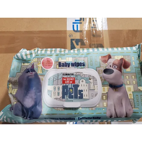 Salviette per neonati «THE SECRET LIFE PDF PETS» — foto 1 dell'alert A12/01258/24