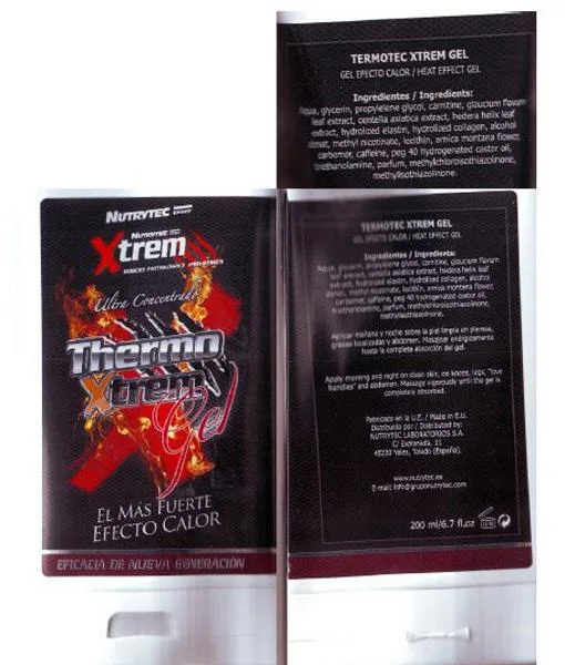 Gel bruciatore grasso «Thermo Xtrem Gel» — foto 1 dell'alert A12/0520/19