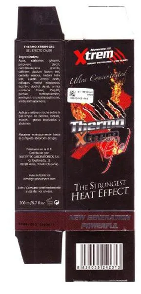 Gel bruciatore grasso «Thermo Xtrem Gel» — foto 2 dell'alert A12/0520/19