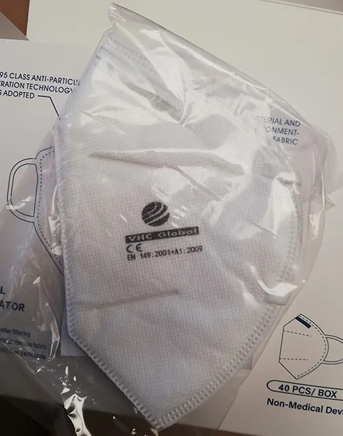 Maschera filtro antiparticolato «Three-dimensional protective respirator» — foto 2 dell'alert A12/01072/20