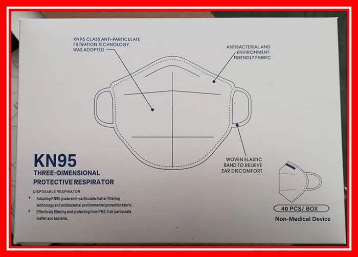 Maschera filtro antiparticolato «Three-dimensional protective respirator» — foto 3 dell'alert A12/01072/20