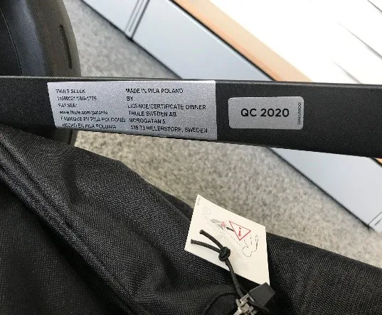 Passeggino per bambini «Thule Sleek stroller» — foto 3 dell'alert A11/00070/20
