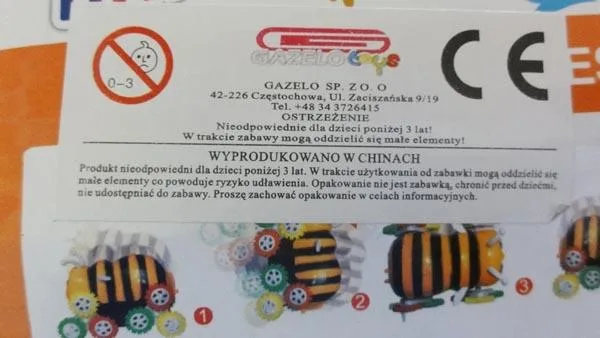 Ape giocattolo «Tip Lorry Happy/ Pszczolka przewrotka» — foto 3 dell'alert A12/0599/17
