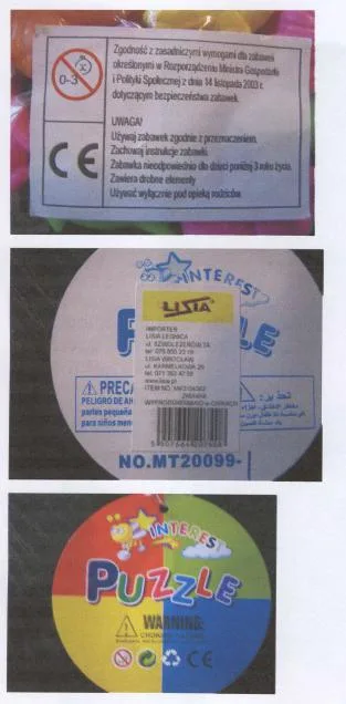 Tirare lungo il giocattolo – "PUZZLE INTEREST – L'elefante con blocchi di puzzle" — foto 2 dell'alert 1527/08