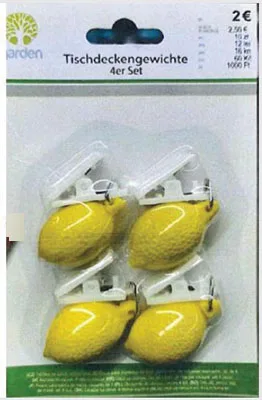 Pesi della tovaglia «Tischdeckengewichte 4er Set» (Garden)
