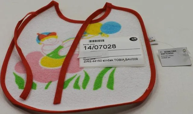 Bavaglino per bambini «Tobia» (Almatex)