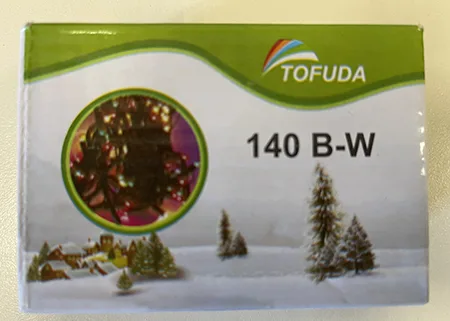 Catena di illuminazione «TOFUDA, 140 B-W» — foto 6 dell'alert A12/00569/23