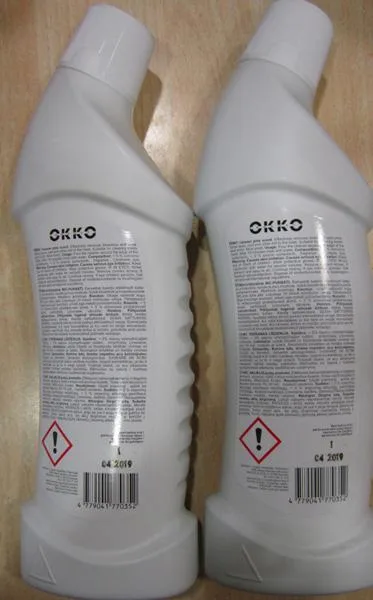 Prodotti per la pulizia «Toilet cleaning gel» — foto 2 dell'alert A12/0761/19