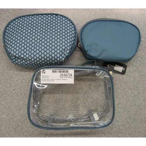 Set di sacchetti cosmetici «TOILETRRY BAG SET OF 3PCS» — foto 2 dell'alert SR/02506/26