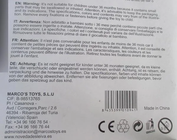 Set di utensili giocattolo «Tool set / Faciliy» — foto 4 dell'alert A12/0127/17