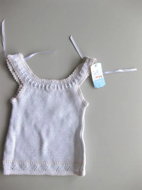 Top a maglia per bambini (Musgo)