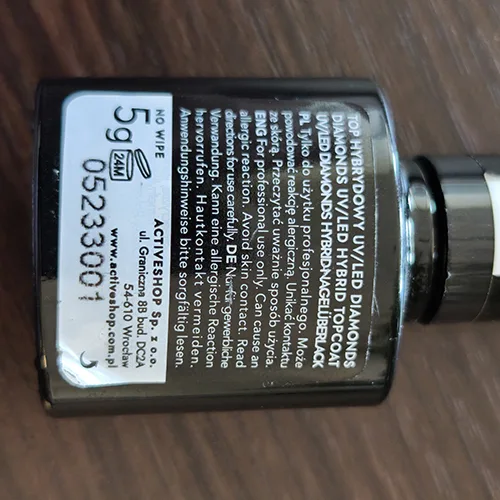 Smalto per unghie in gel «Top Diamond» — foto 2 dell'alert SR/04007/25