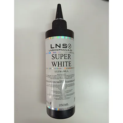 Smalto per unghie in gel «Top gloss, SUPER WHITE EXTRA WHITE» — foto 1 dell'alert SR/00861/26