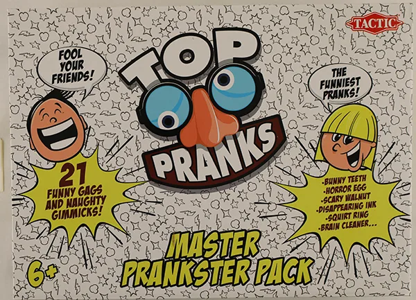 Set di giocattoli scherzi «Top Pranks - Master Prankster Pack» (Tactic)