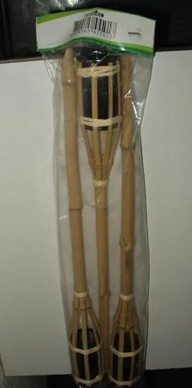 Torcia da giardino Bamboo. (Lesli Recreatie B. V.)